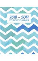 2018-2019 Student Planner: Daily, Weekly, and Monthly Calendar Planner and Organizer for Students for the Academic Year 2018-2019 (8x10) V9
