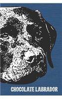 Chocolate Labrador Lined Notebook: (Pedigree Prints Dog Journals and Notebooks)