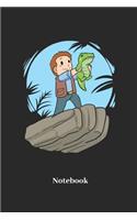 Notebook: Lined Notebook for Dinosaur, Saurian and Fossil Fans - Perfect Gift for Men, Women and Kids