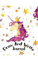 Draw And Write Journal: Primary Notebook Lined V19