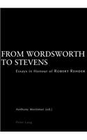 From Wordsworth to Stevens