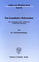 Das Konsultative Referendum