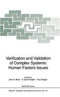 Verification and Validation of Complex Systems: Human Factors Issues