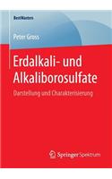 Erdalkali- Und Alkaliborosulfate