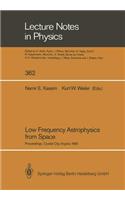 Low Frequency Astrophysics from Space
