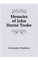 Memoirs of John Horne Tooke