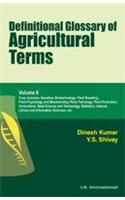 Definitional Glossary of Agricultural Terms:  Volume II