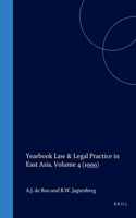 Yearbook Law & Legal Practice in East Asia, Volume 4 (1999)