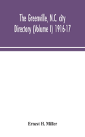 Greenville, N.C. city directory (Volume I) 1916-17