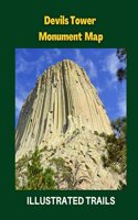 Devils Tower Monument Map & Illustrated Trails