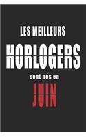 Les Meilleurs Horlogers sont nés en Juin carnet de notes