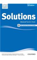 Solutions: Advanced: Teacher's Book and CD-ROM Pack