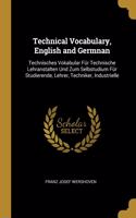 Technical Vocabulary, English and Germnan
