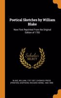 Poetical Sketches by William Blake