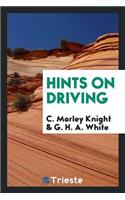 Hints on Driving