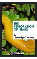 The Restoration of Israel