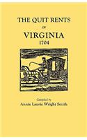 Quit Rents of Virginia, 1704