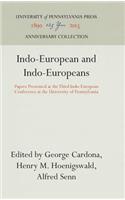 Indo-European and Indo-Europeans