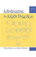 Minilessons for Math Practice, Grades K-2