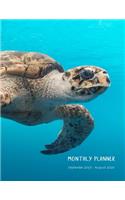 Monthly planner September 2019 - August 2020