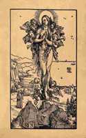 Art Notebook: The Ecstasy of St. Mary Magdalene - Albrecht Durer Art College Ruled Notebook 110 Pages(10 Albrecht Durer Woodcuts)