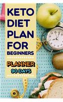 Keto Diet Plan for Beginners Planner 90 Days