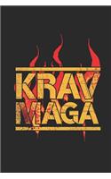 Krav Maga: Krav Maga Notebook, Blank Lined (6 x 9 - 120 pages) Martial Arts Themed Notebook for Daily Journal, Diary, and Gift