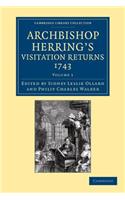 Archbishop Herring's Visitation Returns, 1743