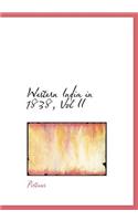 Western India in 1838, Vol II