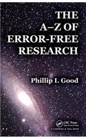 The A-Z of Error-Free Research