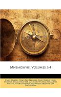 Mnemosyne, Volumes 3-4