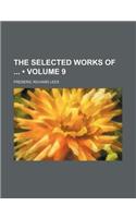 The Selected Works of (Volume 9)