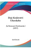 Deje Kralovstvi Uherskeho