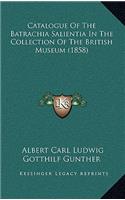 Catalogue of the Batrachia Salientia in the Collection of the British Museum (1858)