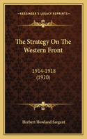 The Strategy On The Western Front