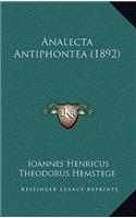 Analecta Antiphontea (1892): (Latin)