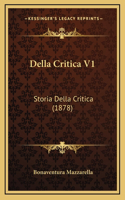 Della Critica V1
