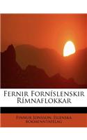 Fernir Forn Slenskir R Mnaflokkar: (English)