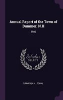 Annual Report of the Town of Dummer, N.H: 1980