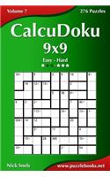 CalcuDoku 9x9 - Easy to Hard - Volume 7 - 276 Puzzles