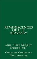 Reminiscences of H. P. Blavasky