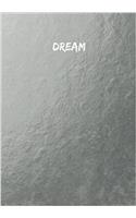 Dream Faux Silver Foil Journal: Volume 5 (Dream Metallic Journal Collection)