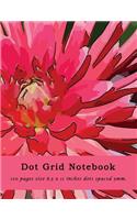 Dot Grid Notebook 120 Pages Size 8.5 X 11 Inches Dots Spaced 5mm.