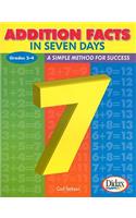 Addition Facts in Seven Days, Grades 2-4