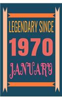 Legendary Since JANUARY 1970