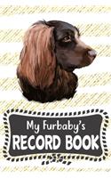My Furbaby's Record Book: Cute Boykin Spaniel Dog Puppy Pet Vaccination, Immunization, Health Wellness Record Journal, Appointment Organizer For Dog Owners and Puppy Lovers