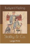 Stalky & Co.: Large Print