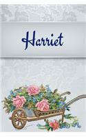 Harriet: Personalized Journal to write in Positive Thoughts for Women Teens Girls gifts holidays