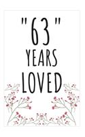 Years Loved Notebook