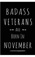 Badass Veterans Are Born In November